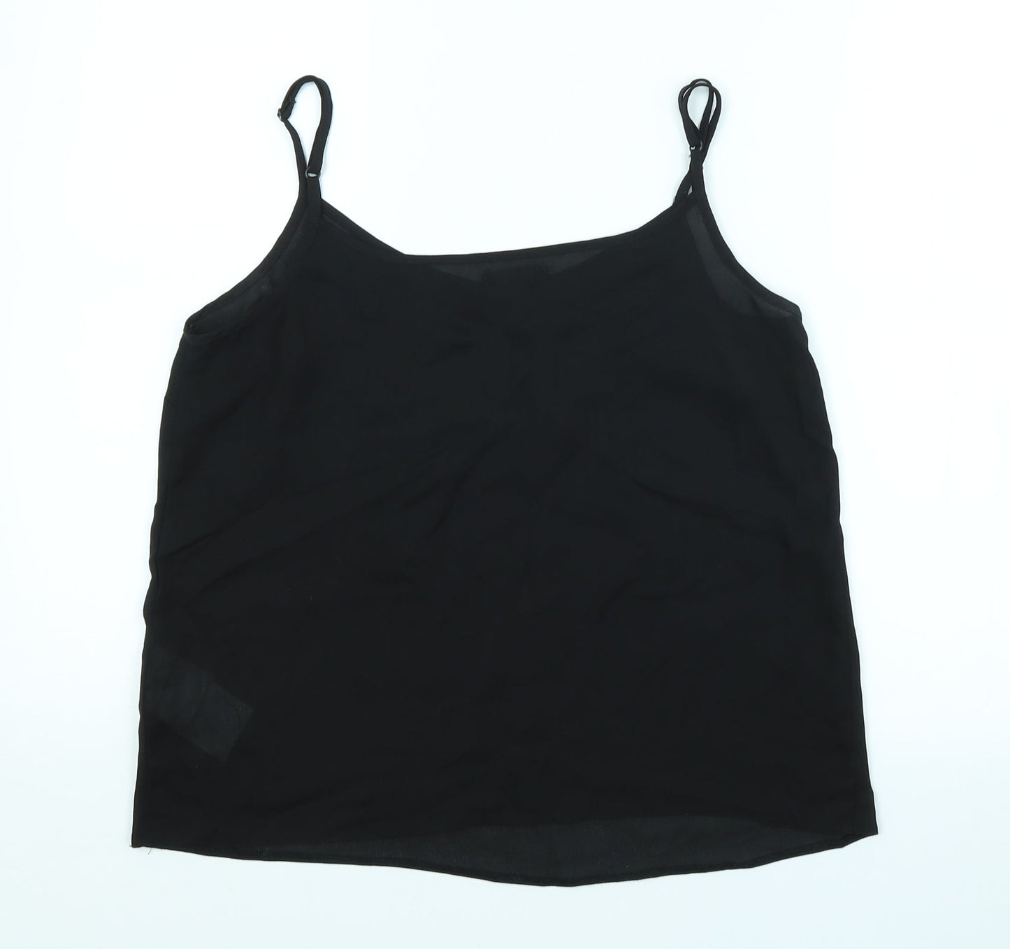 Amisu Womens Black   Basic Tank Size M