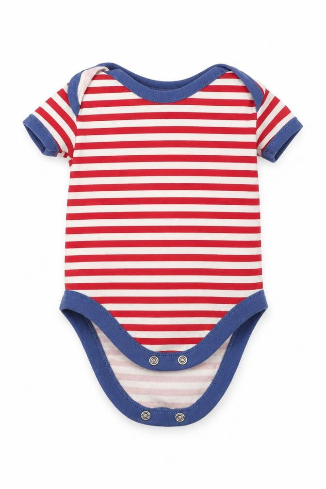 Matalan Baby Multicoloured Striped  Leotard One-Piece Size 0-3 Months