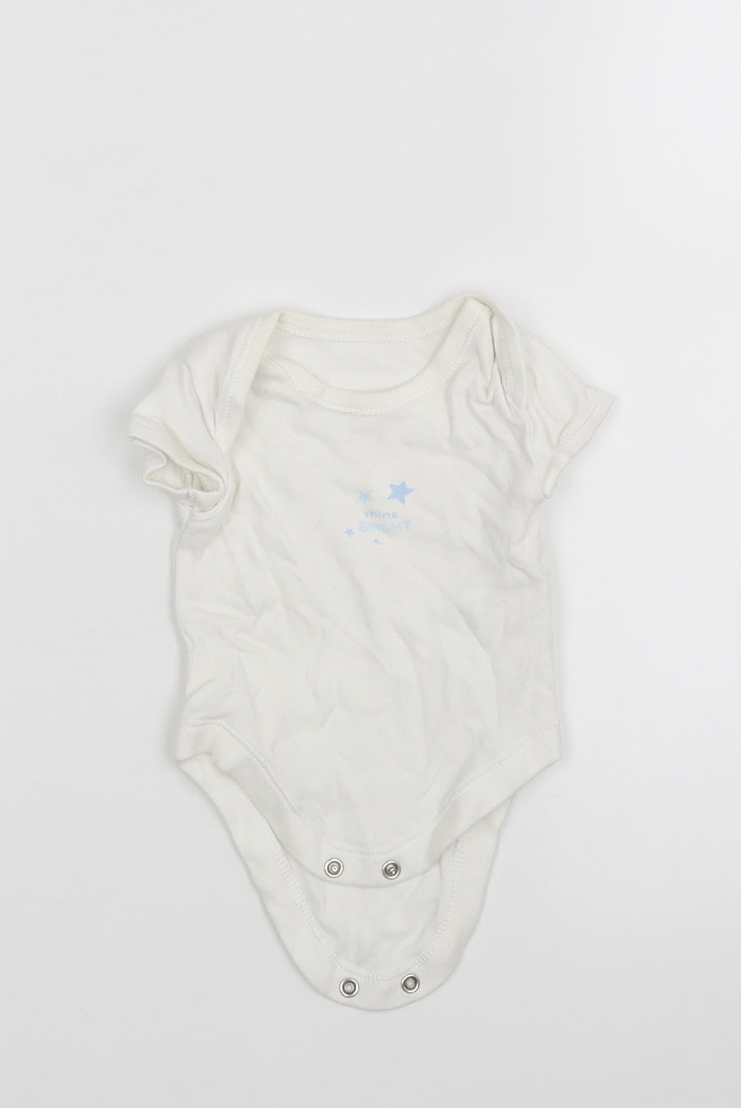 Matalan Boys White   Leotard One-Piece Size Newborn