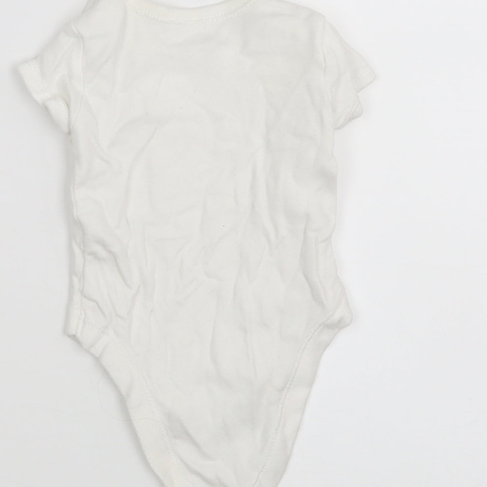 Matalan Boys White   Leotard One-Piece Size Newborn