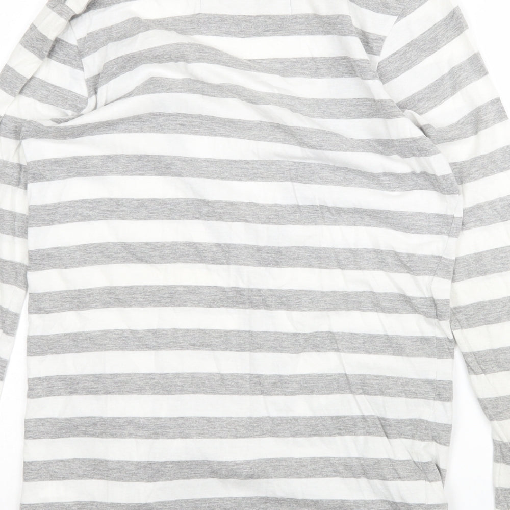 Denim Co Womens Multicoloured Striped  Cardigan Jumper Size 8