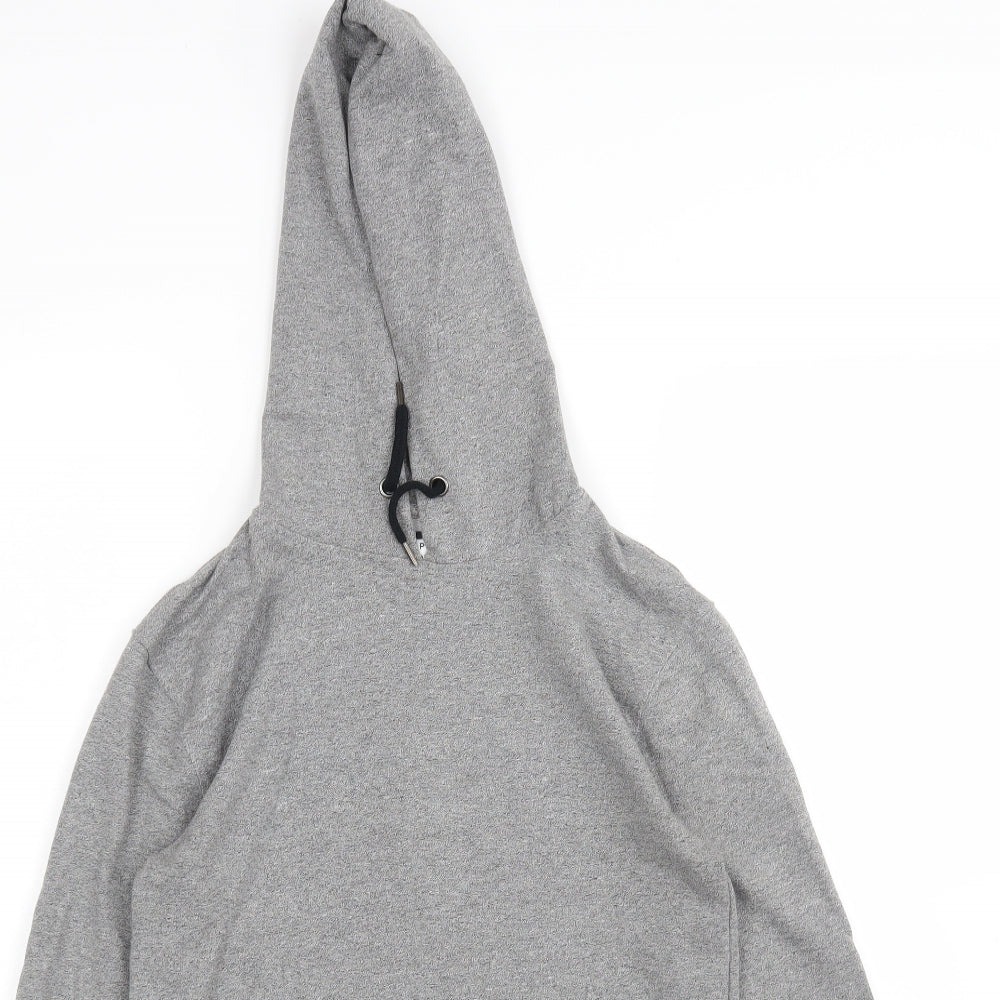 Topshop Womens Grey   Pullover Hoodie Size XS