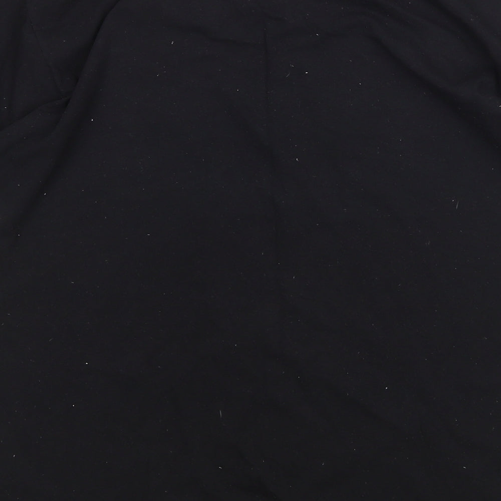 Fruit of the Loom Mens Black    T-Shirt Size M