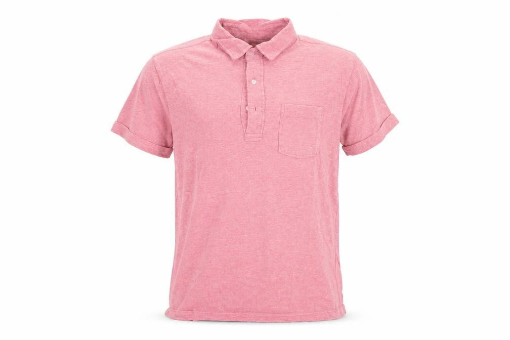 B.D Baggies Mens Pink    Polo Size M
