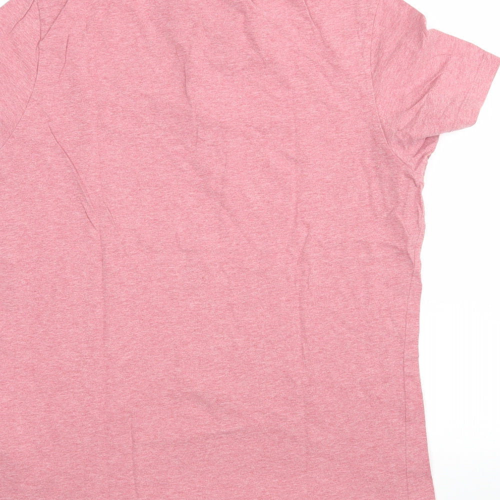 B.D Baggies Mens Pink    Polo Size M