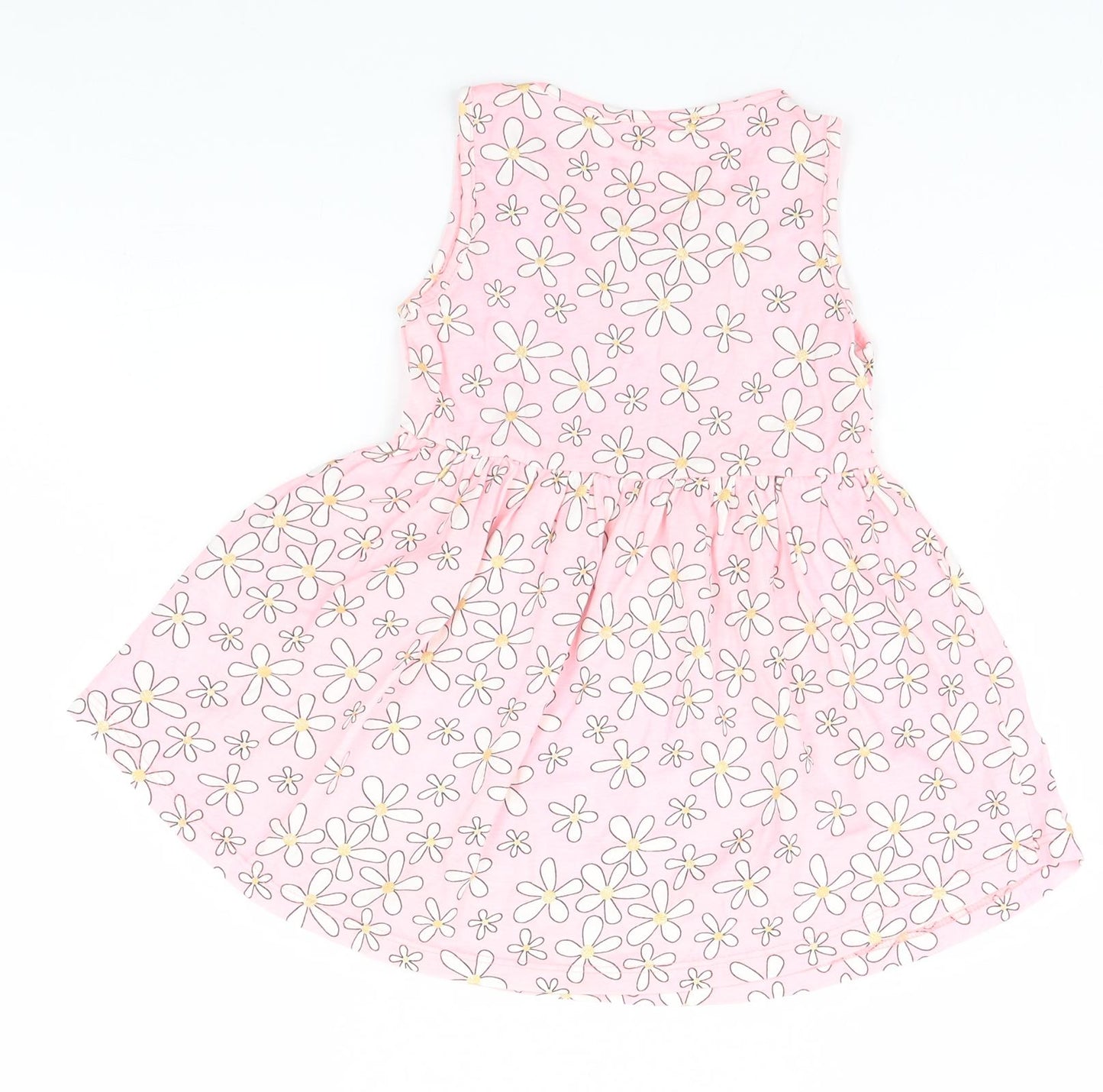 Young Dimension Girls Pink Floral  A-Line  Size 3-4 Years