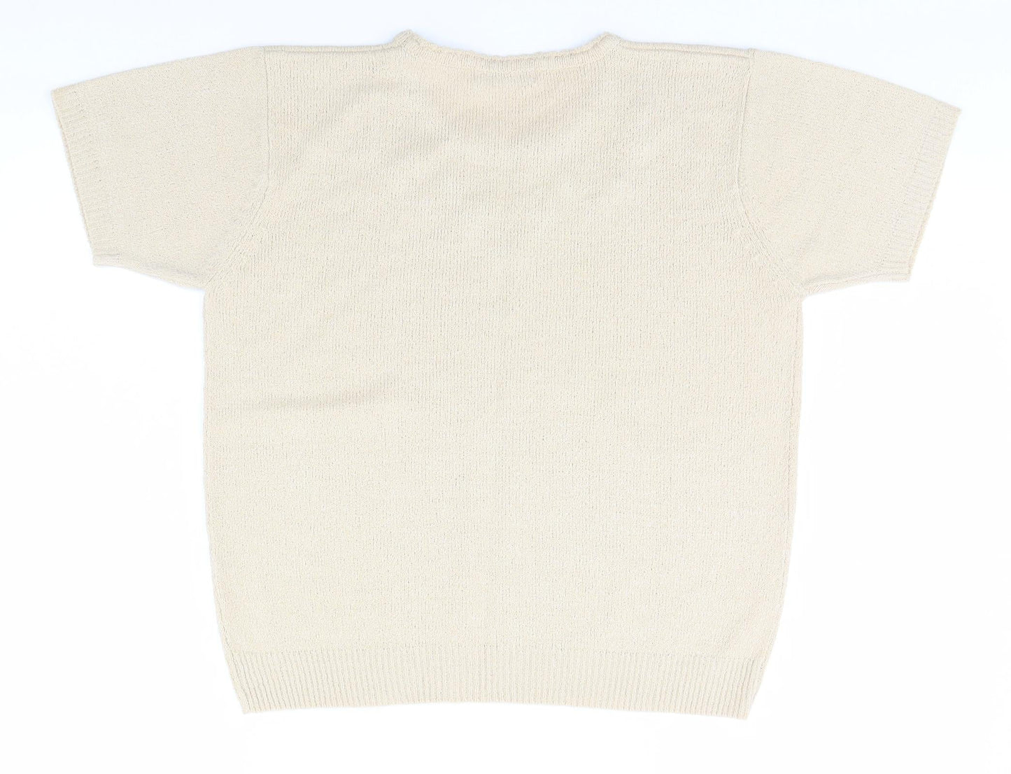 Berkertex Womens Beige   Pullover Jumper Size 10