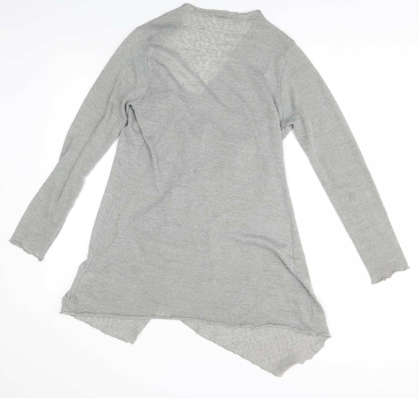 Quiz Womens Grey   Wrap Jumper Size 12