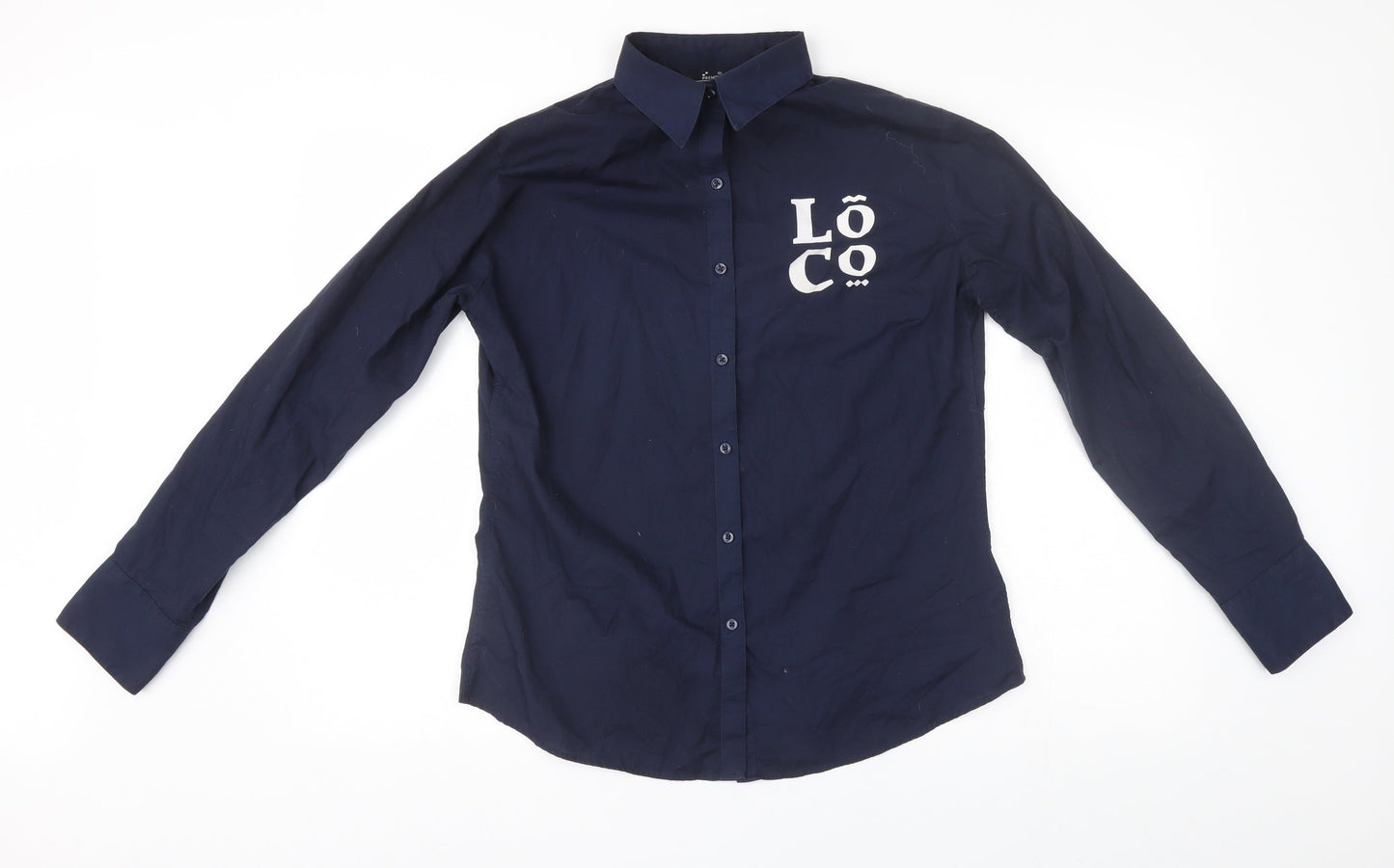 Premier Womens Blue   Basic Button-Up Size 12