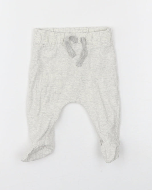 George Baby Grey   Jogger Trousers Size 0-3 Months