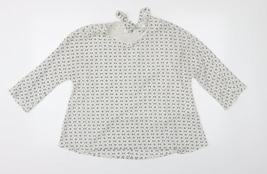 sweewe Womens White   Basic Blouse Size S  -
