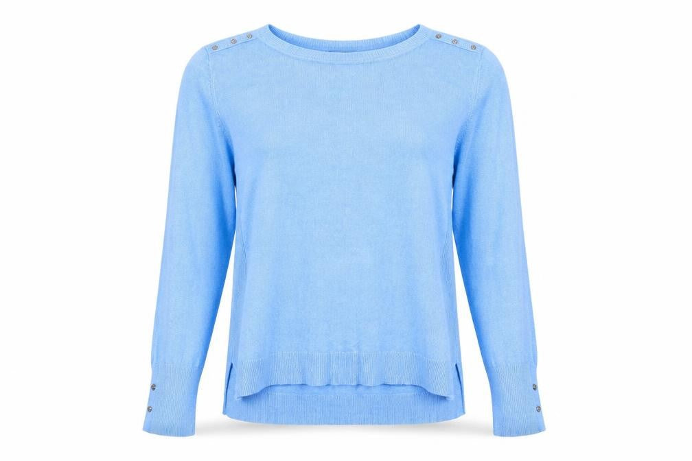 Primark Womens Blue   Pullover Sweatshirt Size L