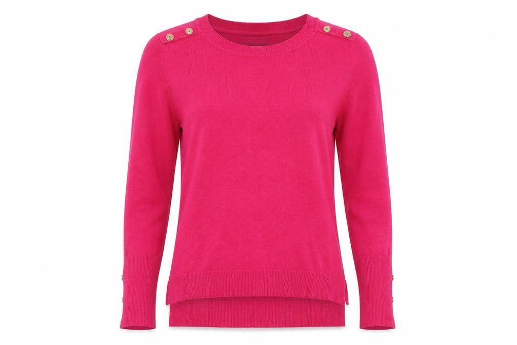 Primark Womens Pink   Pullover Sweatshirt Size S