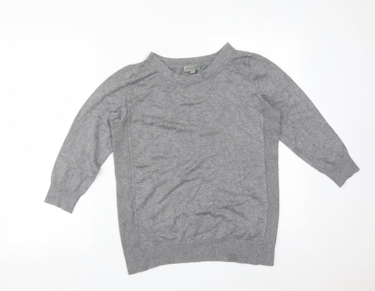 JOSEPHA Womens Grey   Basic T-Shirt Size M