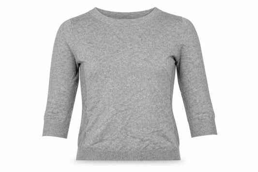 JOSEPHA Womens Grey   Basic T-Shirt Size M