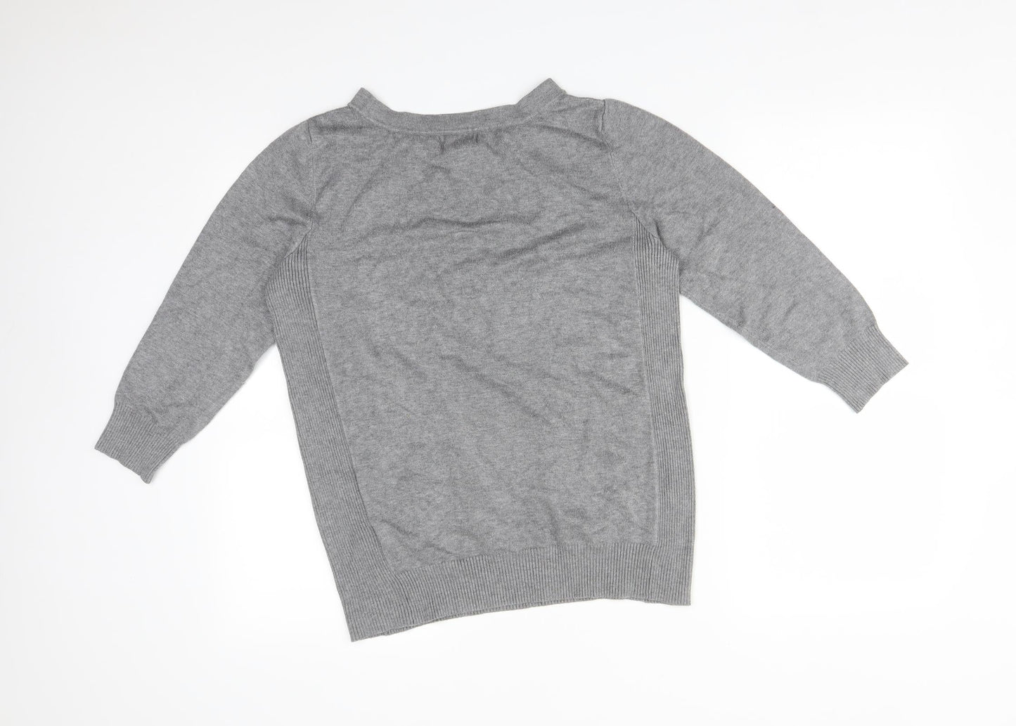 JOSEPHA Womens Grey   Basic T-Shirt Size M