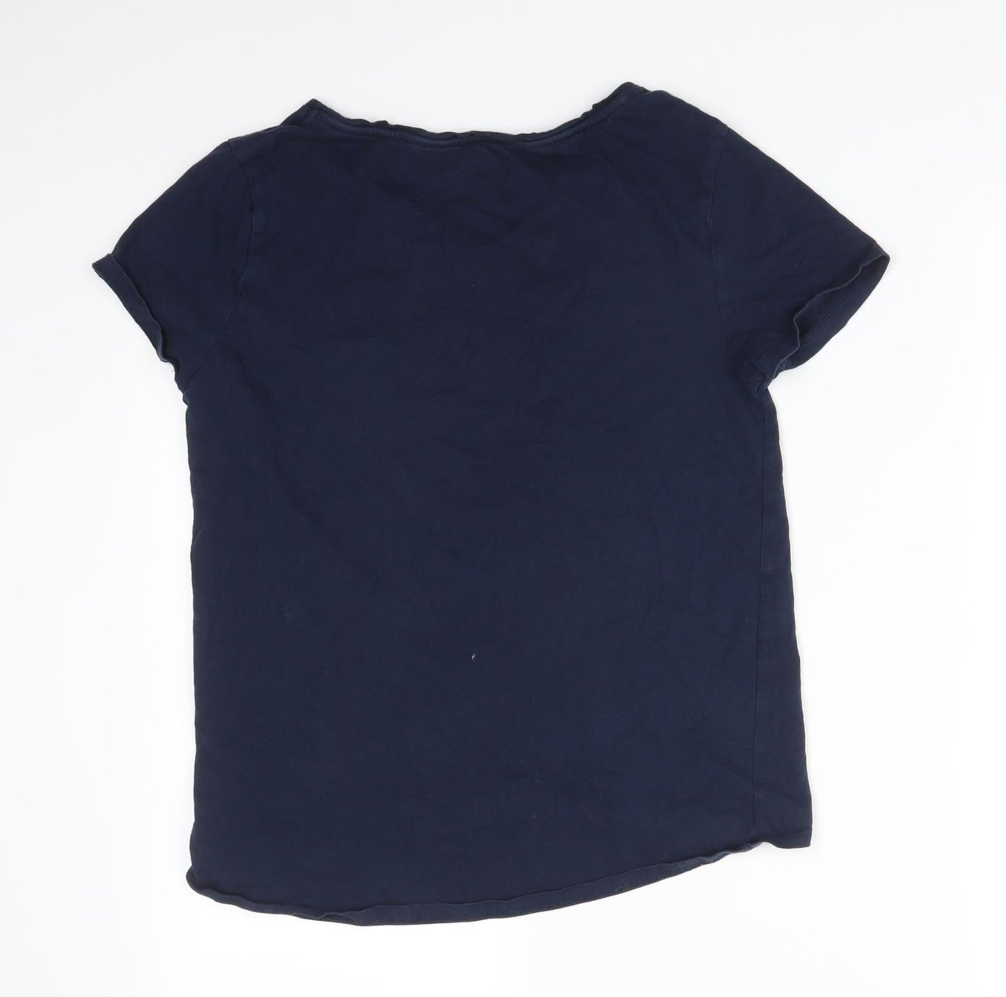 NEXT Womens Blue Solid   Pyjama Top Size S