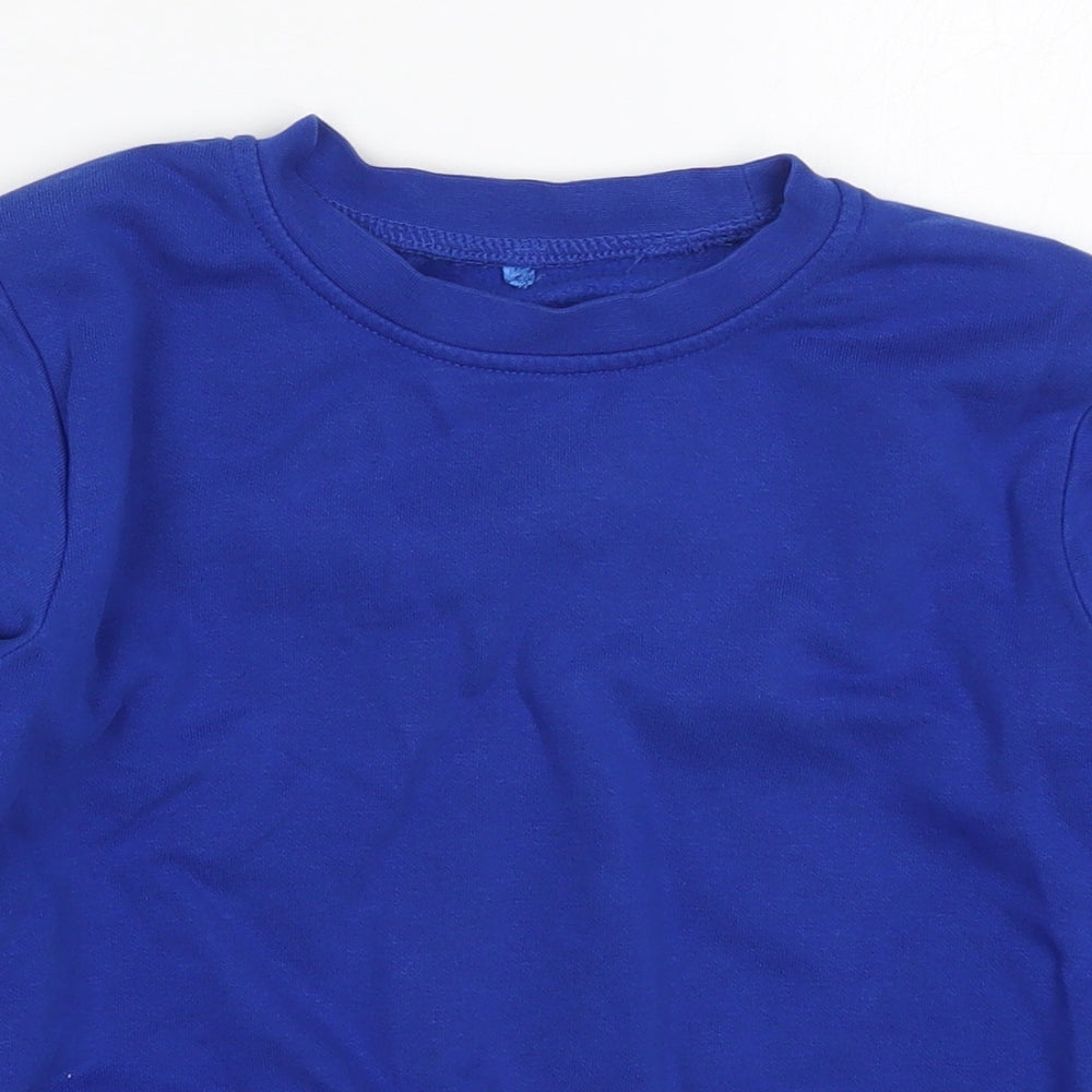 George Boys Blue   Pullover Sweatshirt Size 7-8 Years