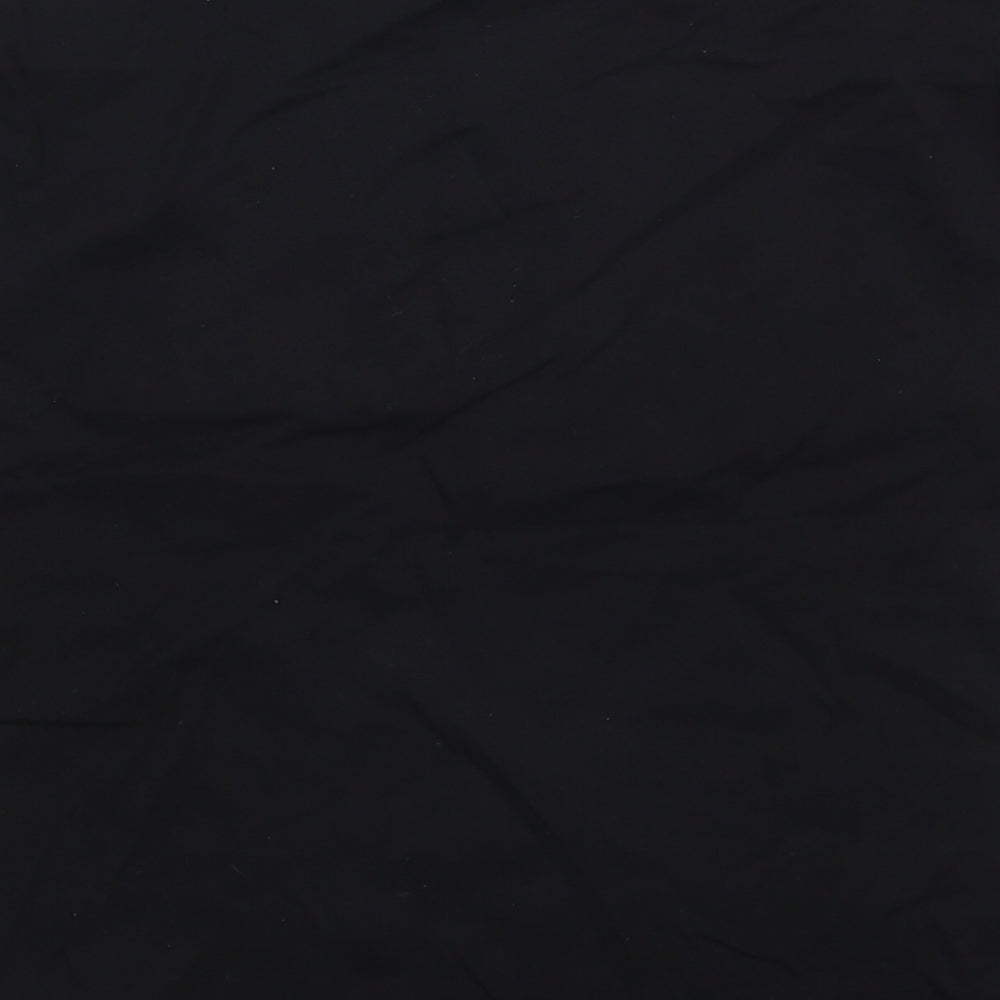 George Girls Black   Basic T-Shirt Size 9-10 Years  - Team Tiana