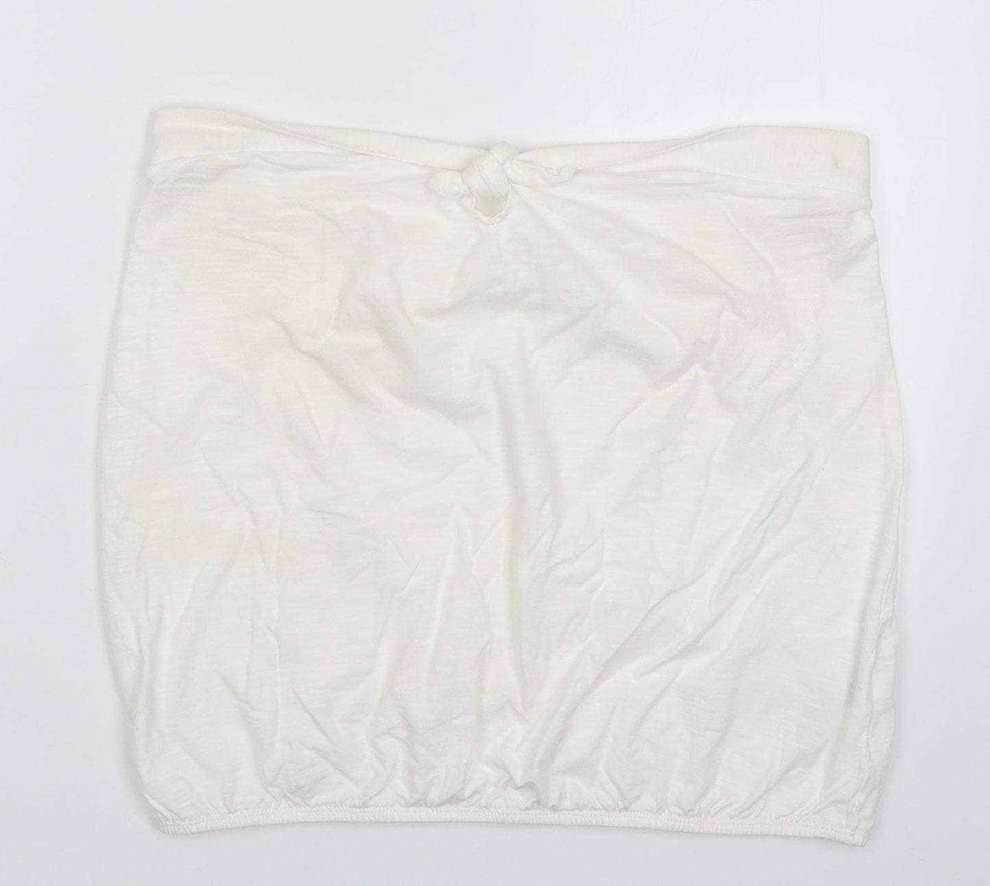 NEXT Womens White   Basic Tank Size 12