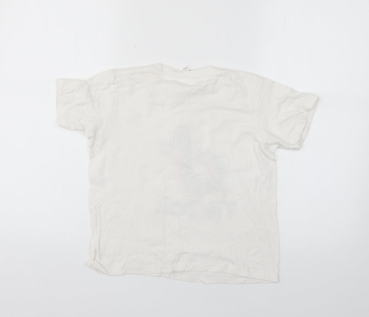 Casual Classics Girls White   Basic T-Shirt Size 7-8 Years