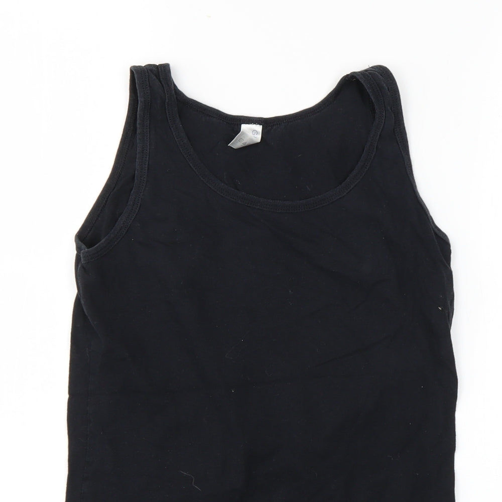 Gildan Womens Black   Basic T-Shirt Size S