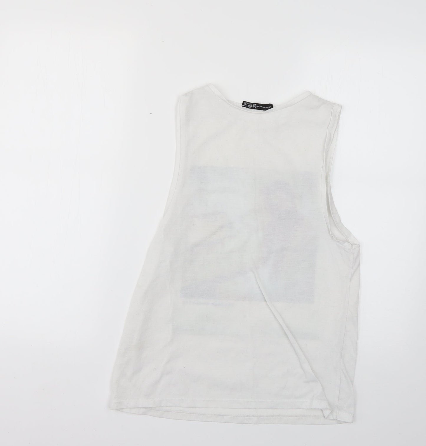 Atmosphere Womens White   Basic T-Shirt Size 10