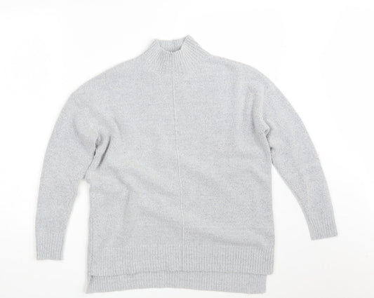 Oasis Womens Grey  Knit Pullover Jumper Size XS