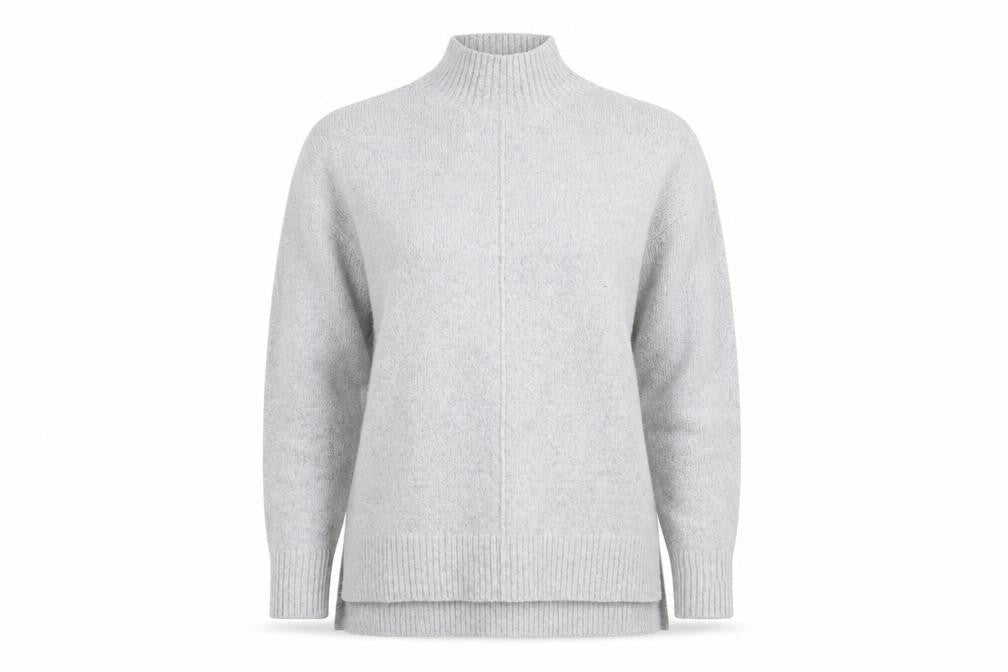 Oasis Womens Grey  Knit Pullover Jumper Size XS
