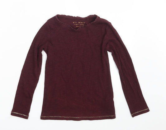 NEXT Girls Purple   Pullover Sweatshirt Size 7 Years