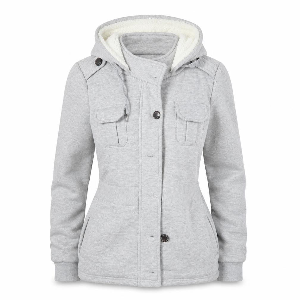 Rivers Womens Grey   Cardigan Hoodie Size 10