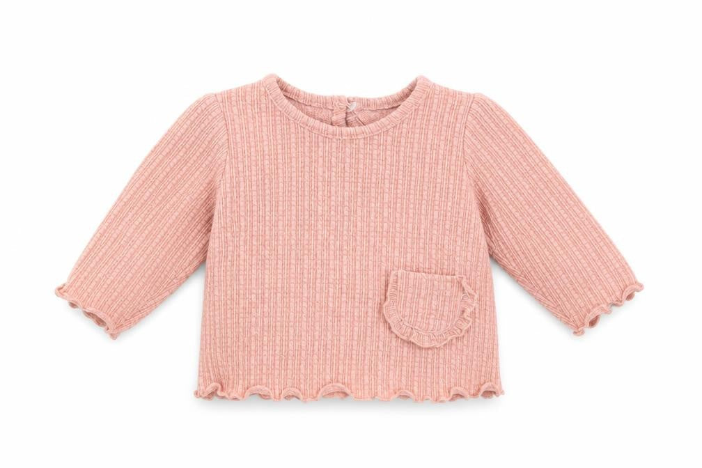 Matalan Girls Pink   Basic T-Shirt Size 0-3 Months