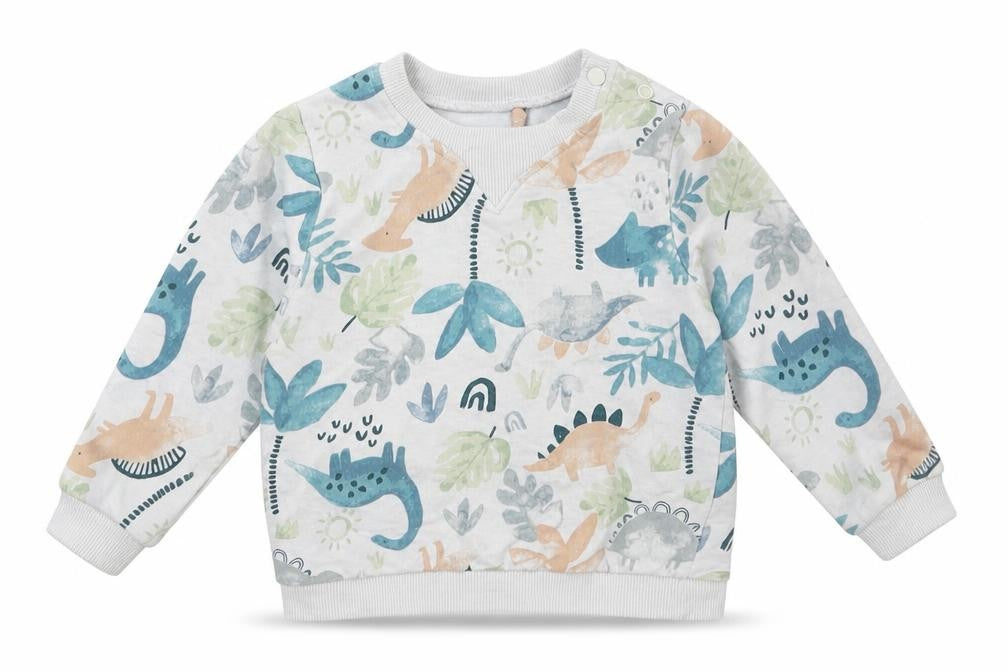 TU Baby White Animal Print  Pullover Jumper Size 9-12 Months