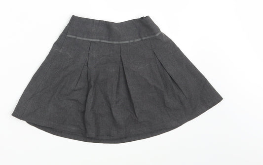 TU Girls Grey   Mini Skirt Size 5 Years - School Wear