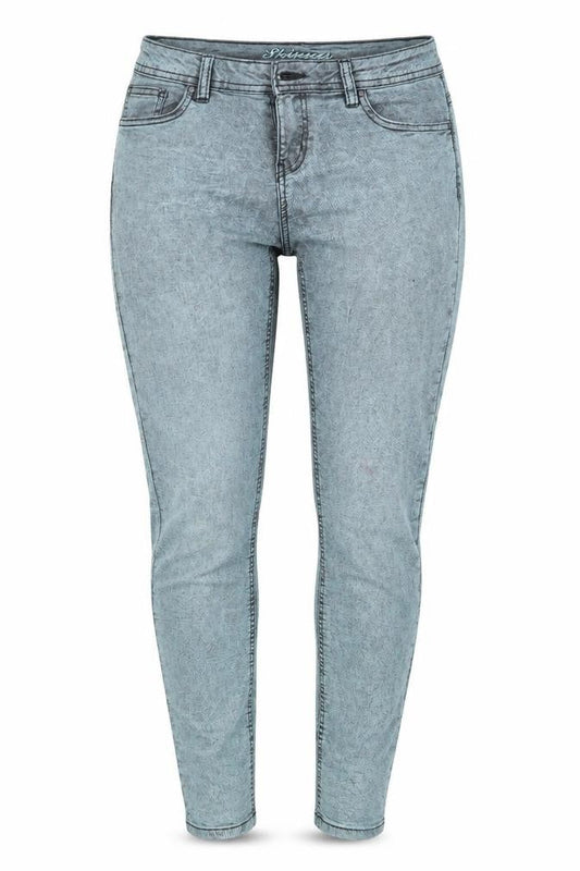 Denim Co. Womens Blue  Denim Skinny Jeans Size 12 L30 in