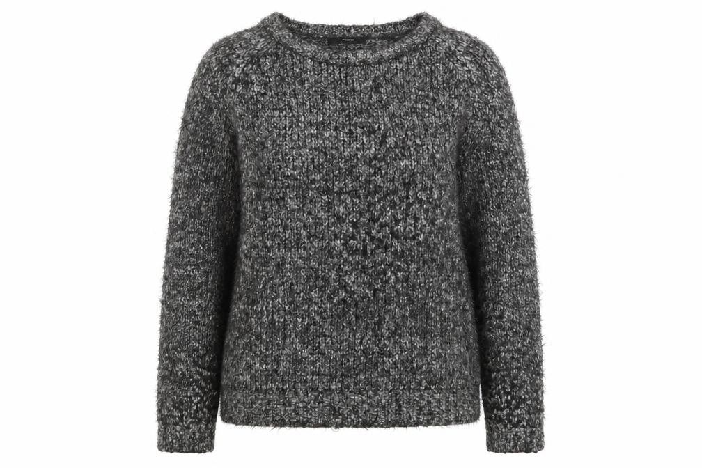George Womens Grey  Knit Pullover Jumper Size 14