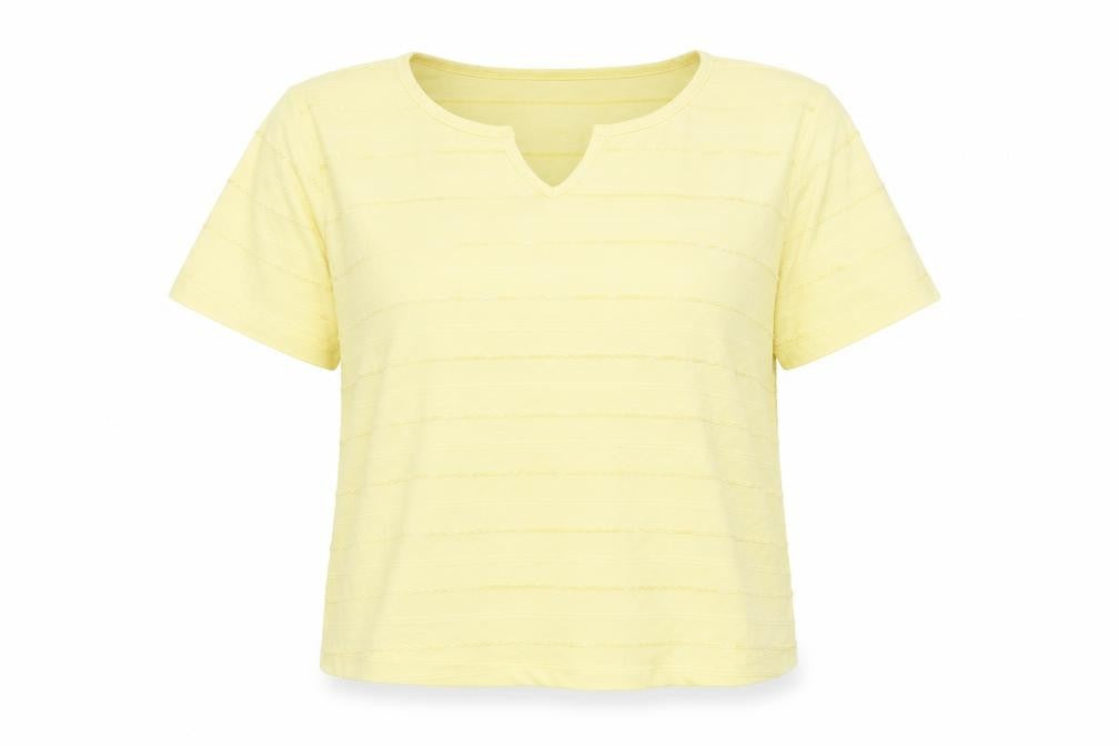 BM Womens Yellow   Basic Blouse Size M
