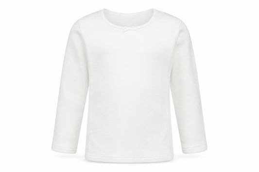 Marks & Spencer Girls White   Basic T-Shirt Size 3 Years