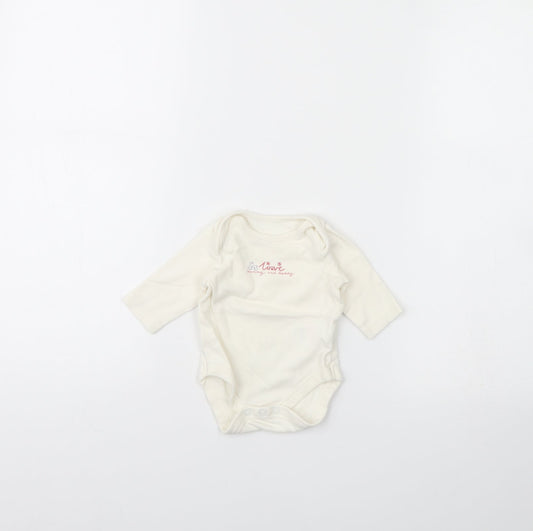 Mothercare Baby Ivory   Babygrow One-Piece Size 0-3 Months