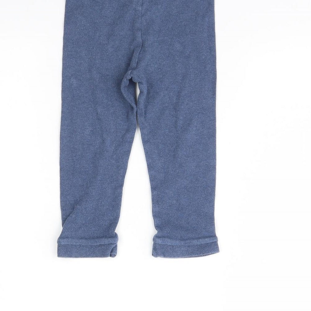 F&F Girls Blue   Capri Trousers Size 2 Years