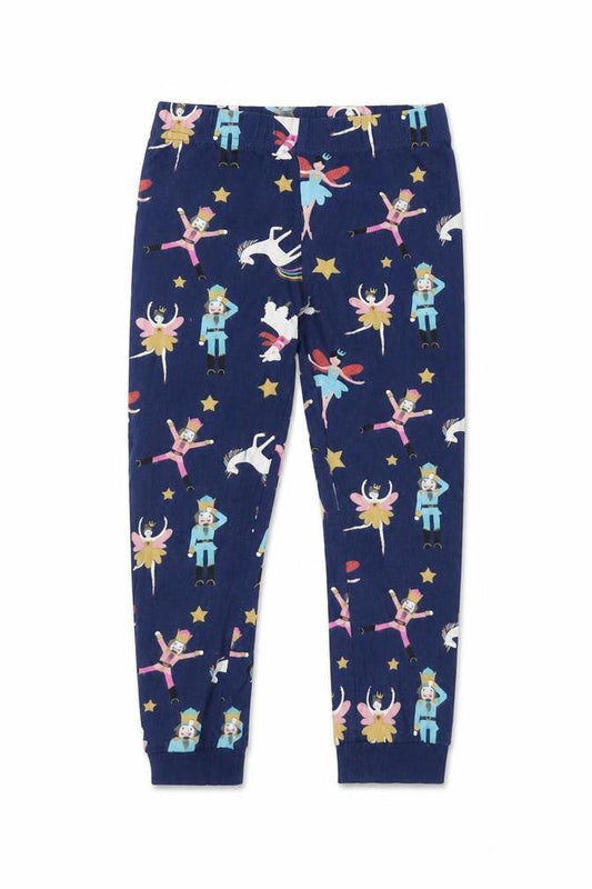 m&s Girls Blue Animal Print  Cami Pyjama Pants Size 4 Years