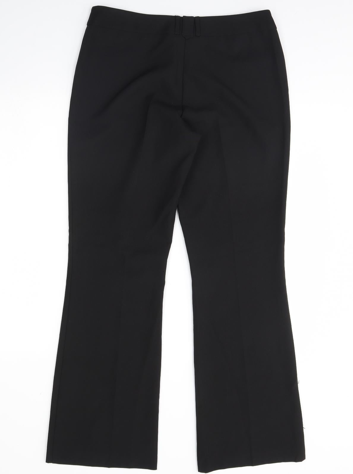 Preworn Womens Black   Dress Pants Trousers Size 34 in L30 in