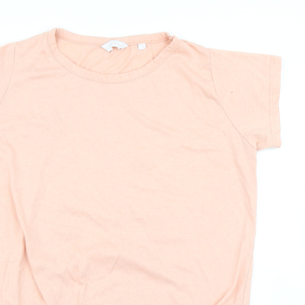 Pretty Secrets Womens Pink   Basic T-Shirt Size 12