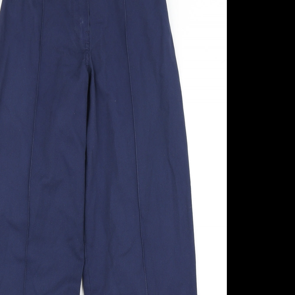 Simon Jersey Womens Blue   Cargo Trousers Size 8 L26 in