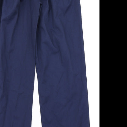 Simon Jersey Womens Blue   Cargo Trousers Size 8 L26 in