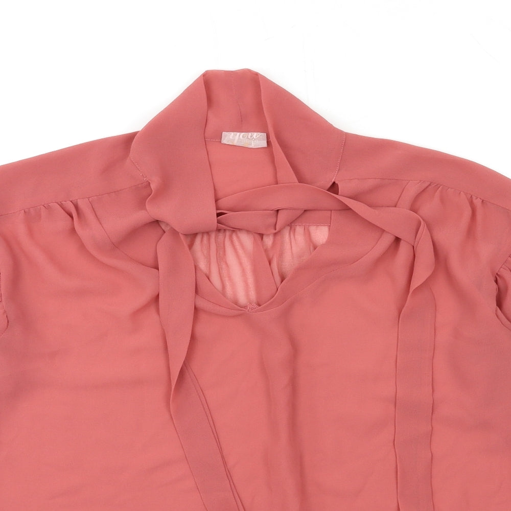 ALL ABOUT YOU Womens Pink   Basic Blouse Size S