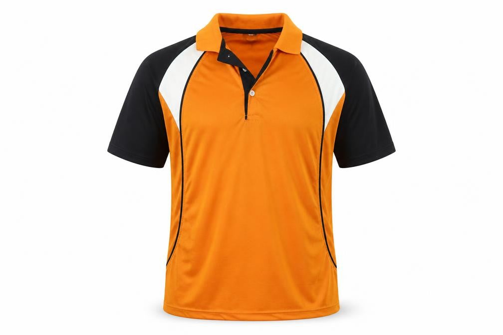 na internation Mens Orange    Polo Size L