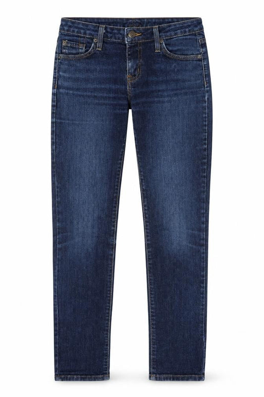 Lux Womens Blue  Denim Skinny Jeans Size 28 L29 in