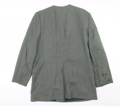 Vityella Womens Green Polka Dot  Jacket Suit Size 14