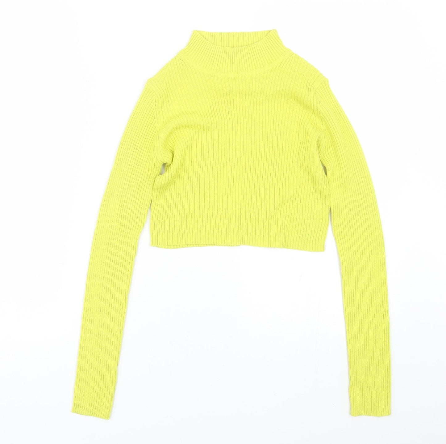 Select Womens Yellow   Basic T-Shirt Size 6
